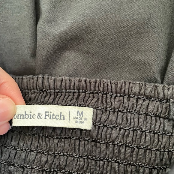 Navy Strapless Dress - Picture 3 of 3